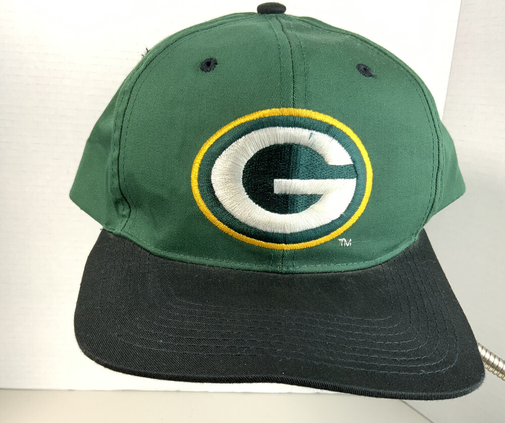Vintage 90's NFL Green Bay Packers Sports Specialties Snap Back Hat Cap Green